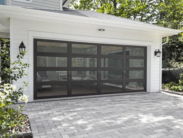 Temple City Garage Door Repair design specialist presenting custom garage door options to Temple City homeowner