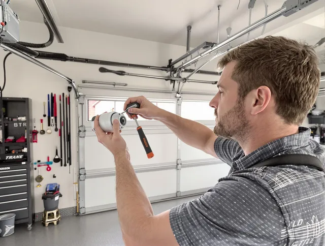 Garage door opener repair service by Temple City Garage Door Repair in Temple City