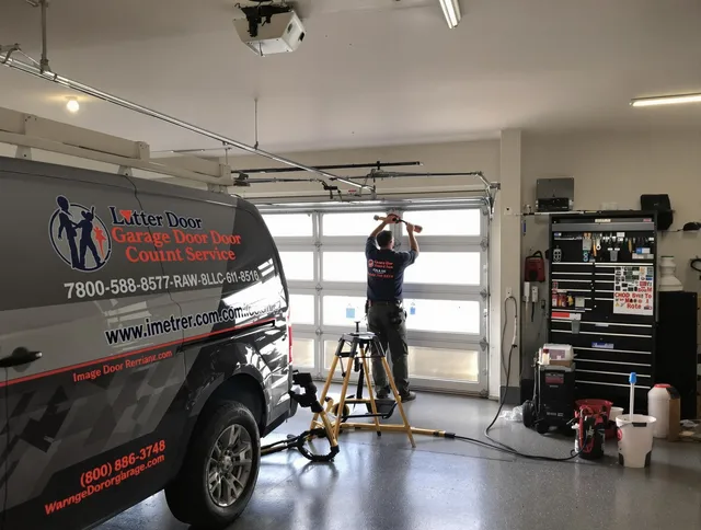 Temple City Garage Door Repair team performing same-day garage door repair in Temple City