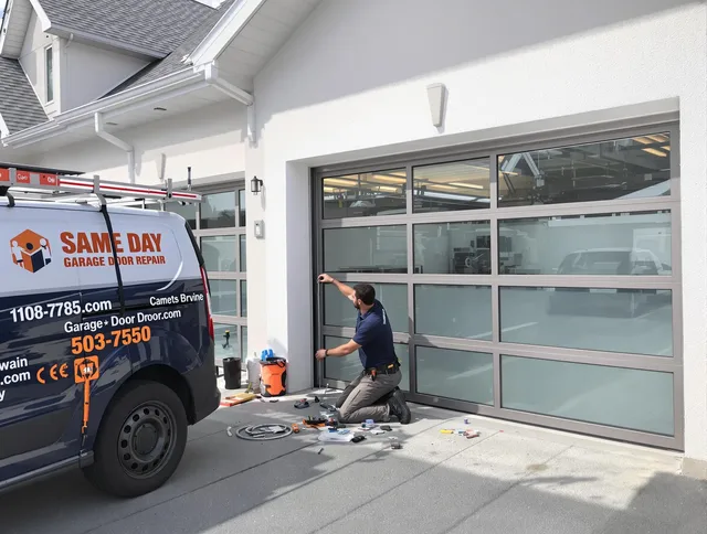 Same-day garage door repair service by Temple City Garage Door Repair in Temple City