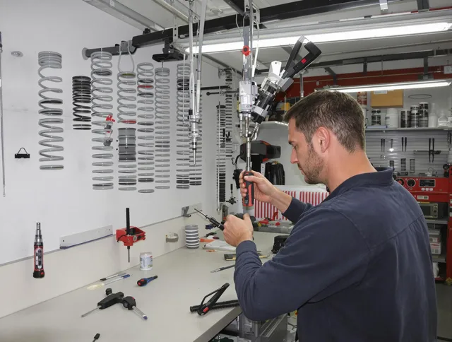 Temple City Garage Door Repair safety certified technician performing precision spring replacement in Temple City